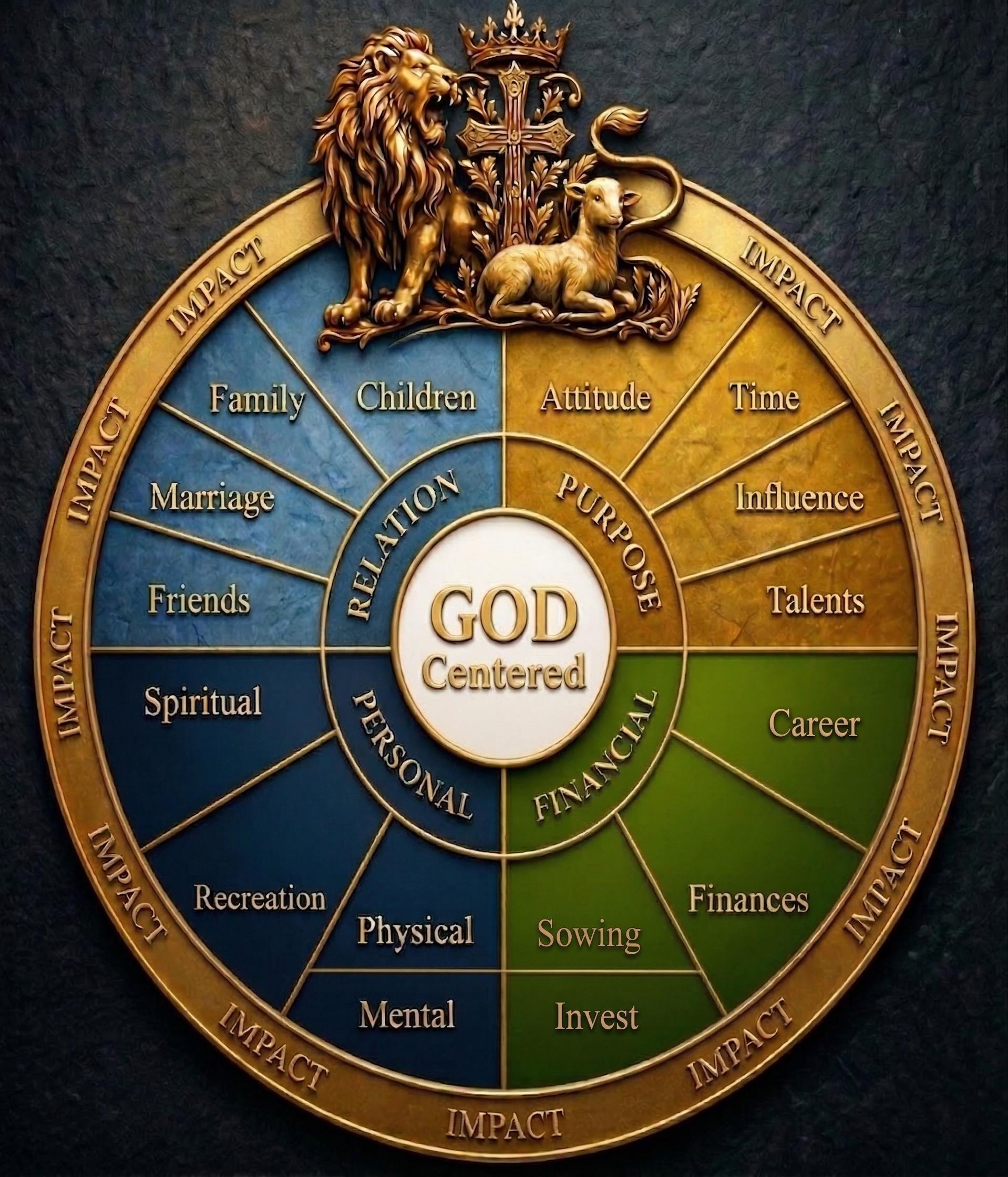 The God-Centered Life Wheel