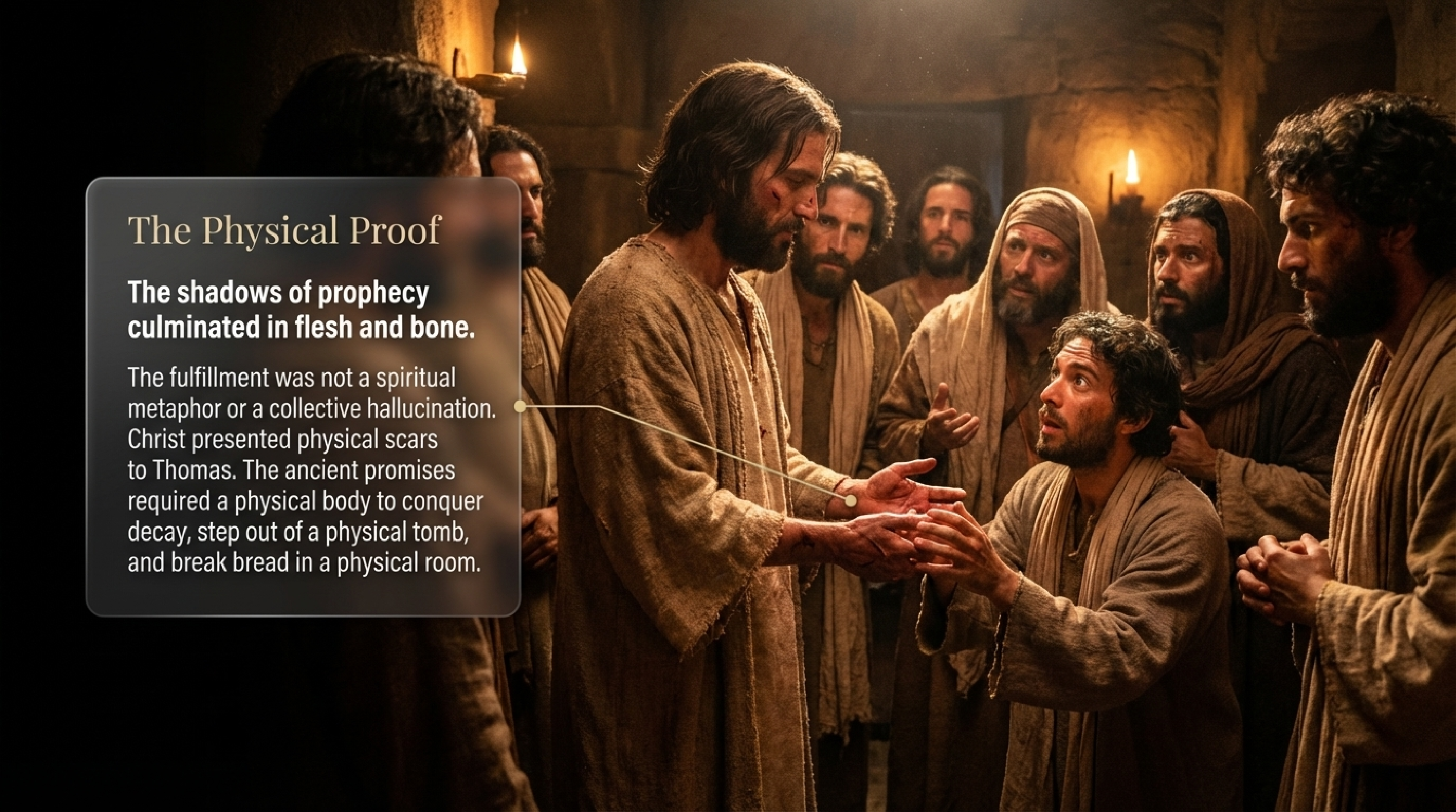 The Physical Proof — Thomas and the Wounds